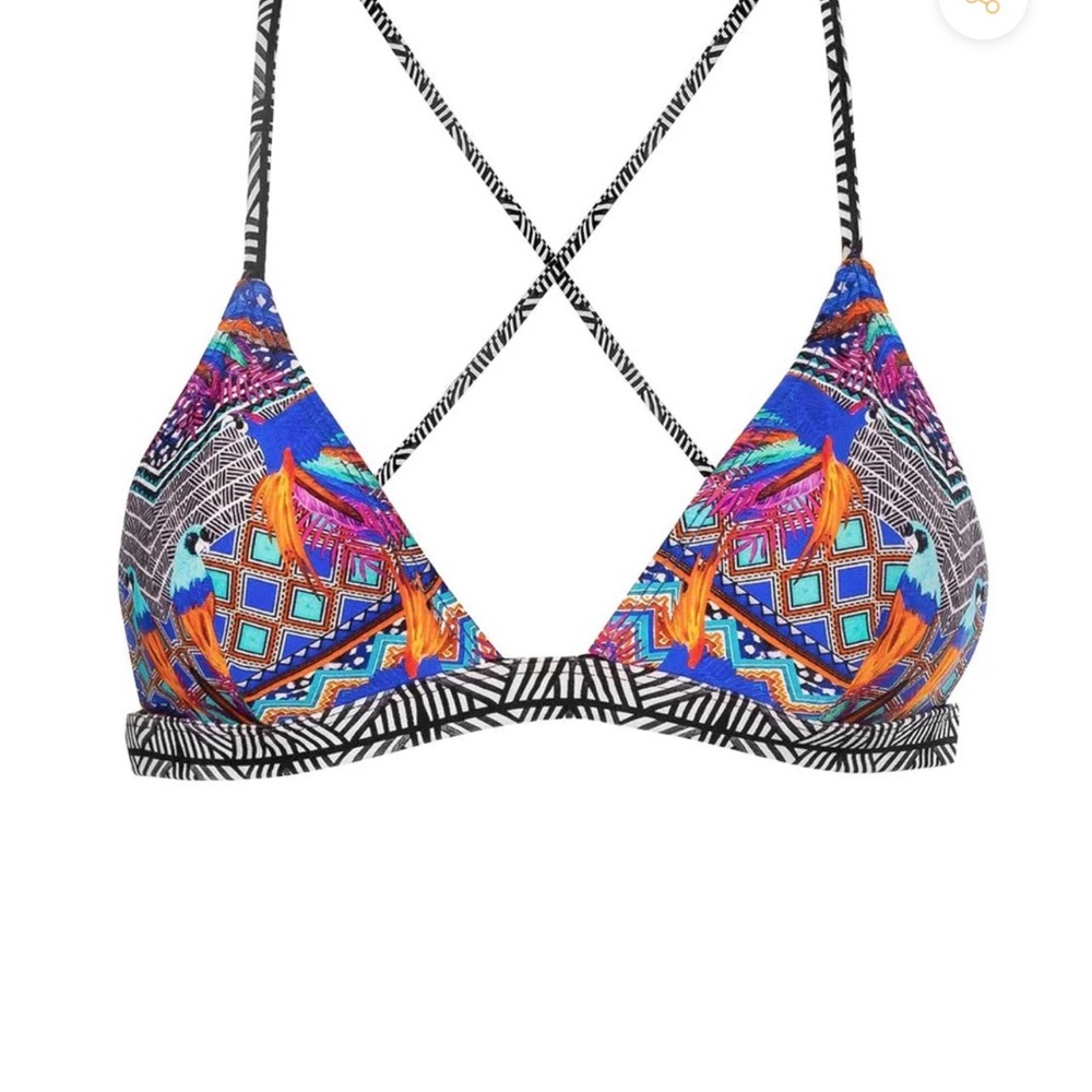 Vibrant Multicolor Bikini Set - Picture 8 of 10